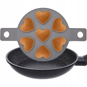 FOREMKA SILIKONOWA DO PANCAKE B1827 SERCA kolor szary