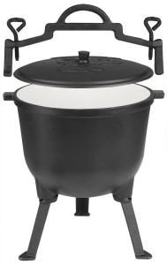 KOCIOŁEK ŻELIWNY EMALIOWANY 16L MK108