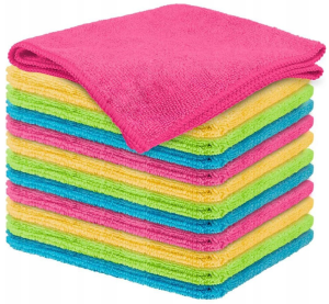 ŚCIERECZKI Z MIKROFIBRY 30x30 10sztuk B2507