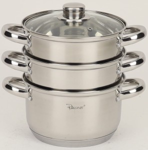 Garnek na Parę Parowar 18cm 4el. 2,7L INDUKCJA GAZ