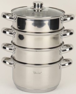Garnek na Parę Parowar 20cm 5el. 3L INDUKCJA GAZ