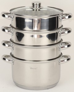 Garnek na Parę Parowar 22cm 5el. 4L INDUKCJA GAZ