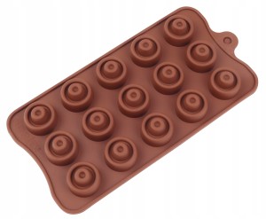 Foremka silikon dekoracja tort czekoladki B3383