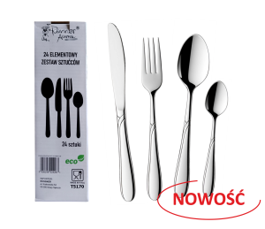 SZTUĆCE 24el ZESTAW SZTUĆCÓW 6 OSÓB T5170 
